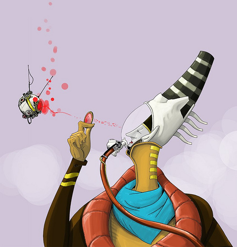 Eustace Tilley goes sci-fi