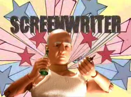 Screenwriter, action hero