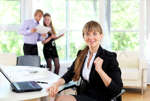 She has no idea they are talking about her